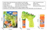 Multi-hole T-Rex Bubble Gun with Lights